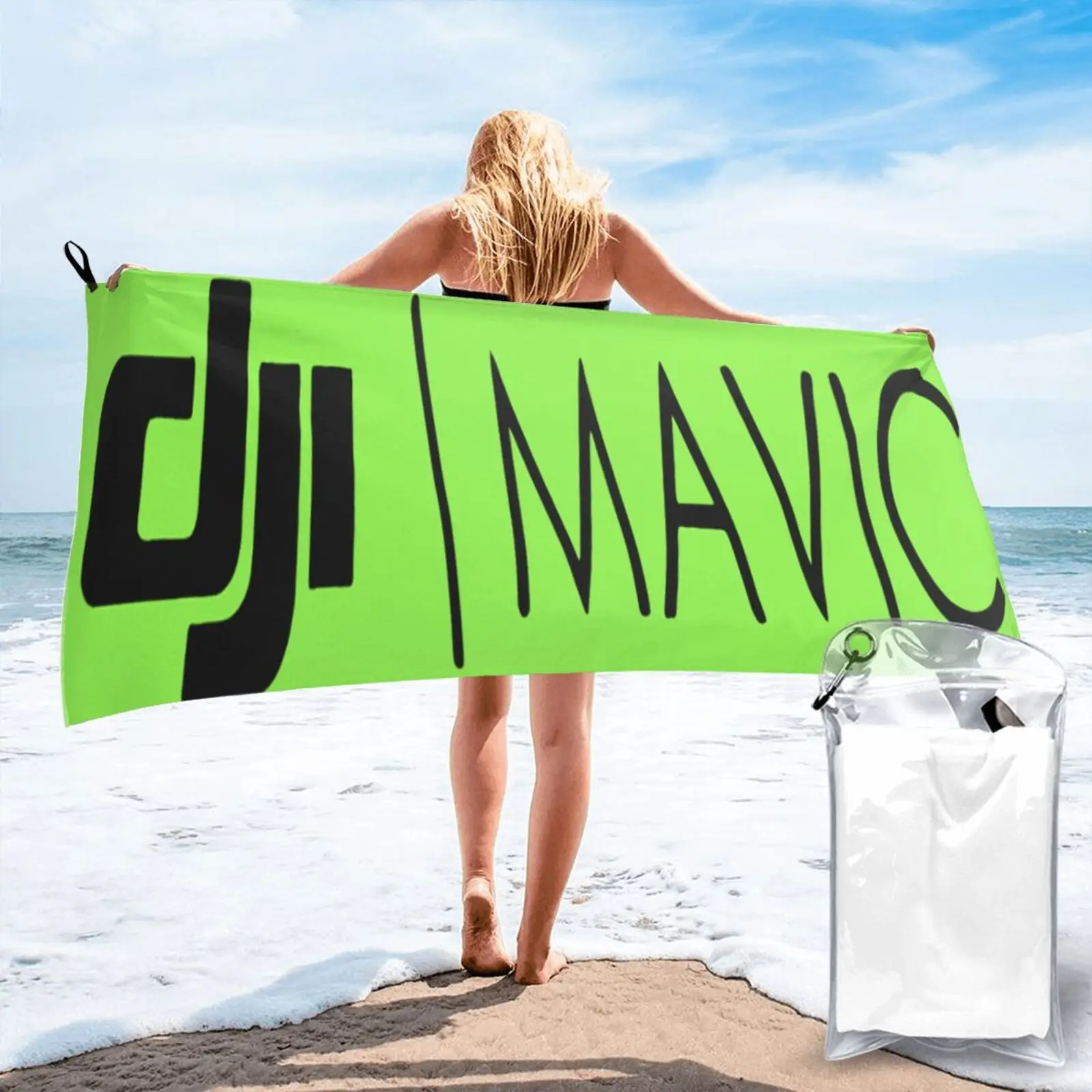 

Пляжное полотенце Dji Mavic Pro Pilot с круглым вырезом, кухонное полотенце, сауна, сауна, ванна и душ для ванны и сауны, пляжное одеяло