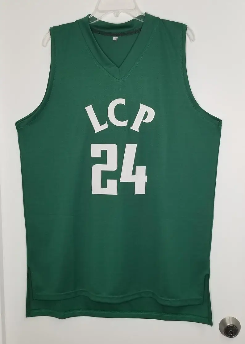 

#24 Tacko Fall High School Basketball Jersey Liberty Christian Preparatory (LCP) Throwback Custom Retro Sports Fan Apparel Jers