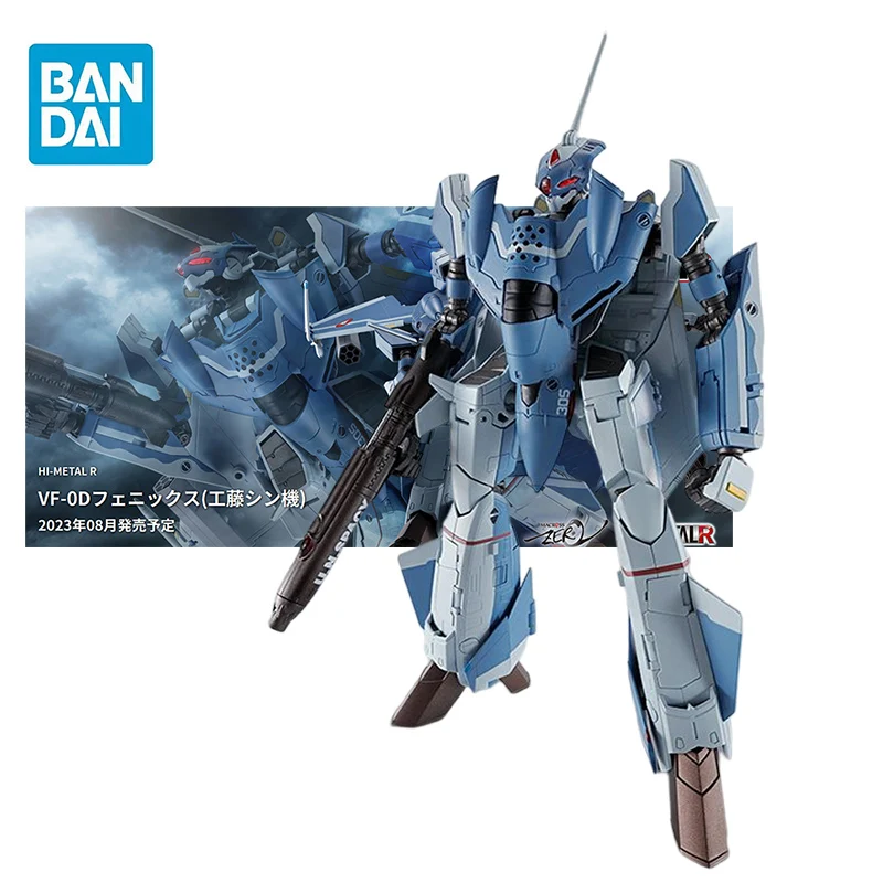 

ПВХ фигурки героев аниме BANDAI The Super Размер крепость Macross ZERO HI-METAL R VF-0D PHOENIX [SHIN KUDO USE], игрушка-модель