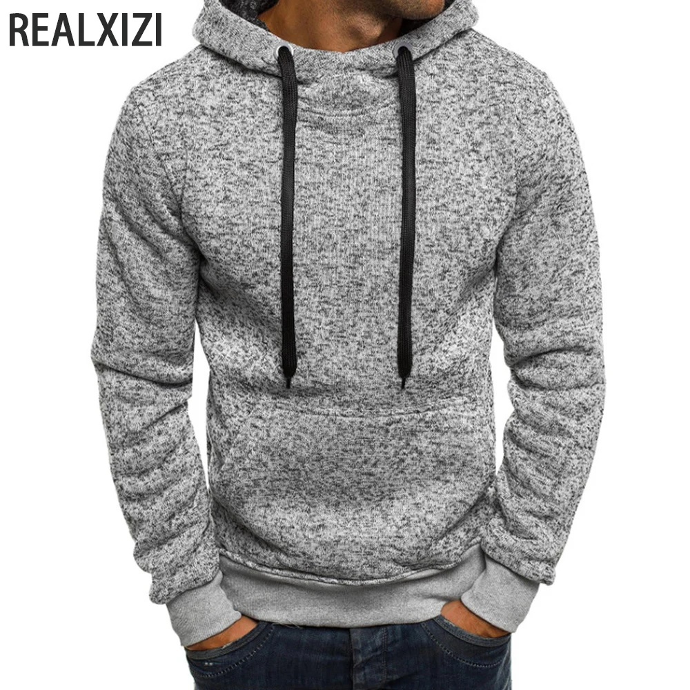 

Men Fleece Hooded Hoodies European American Streetwear Casual Hoodie Youth Trend Pullover Sweater Twist Turtleneck Sweatshirts