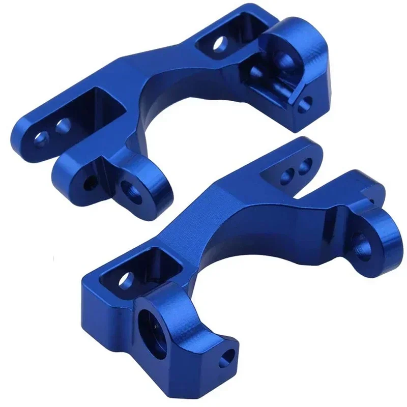 Фото Алюминиевые левые и правые рулевые блоки для 1/10 Trxs Slash 4x4 #   6837X C-Hubs, 6832X Axle Carriers, Caster Blocks 1952X №5