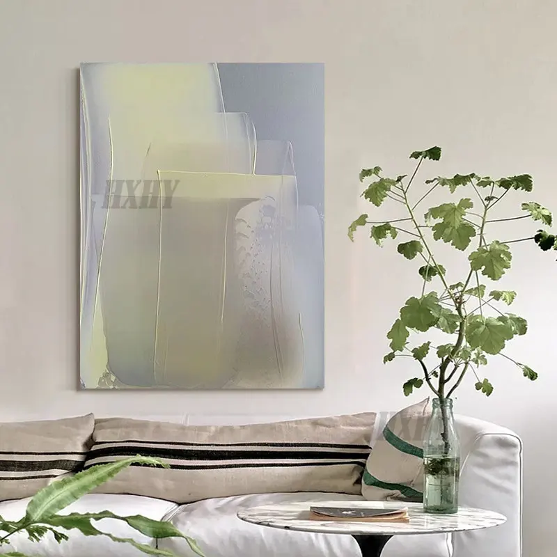 

Simple Hand-painted Abstract Oil Painting Modern Painting Canvas Art Wall Picture Living Room Bedroom Corridor Wall Decoration