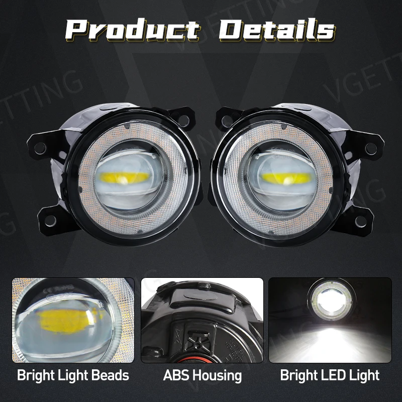 Противотуманная фара Angel Eye для Ford Focus Fusion Fiesta Explorer C-Max Transit Tourneo EcoSport (art.: 3920c3e445a08) - 3920c3e445a08