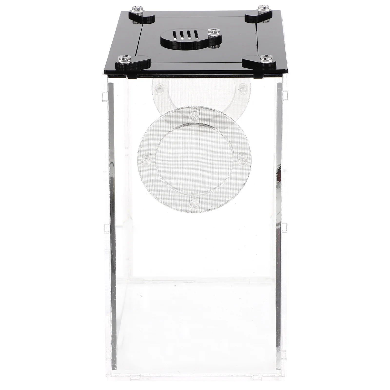 

Reptile Box Cage Breeding Tank Snake Gecko Lizard Habitat Container Pet Acrylic Hatching Portable Terrarium Transparentmini