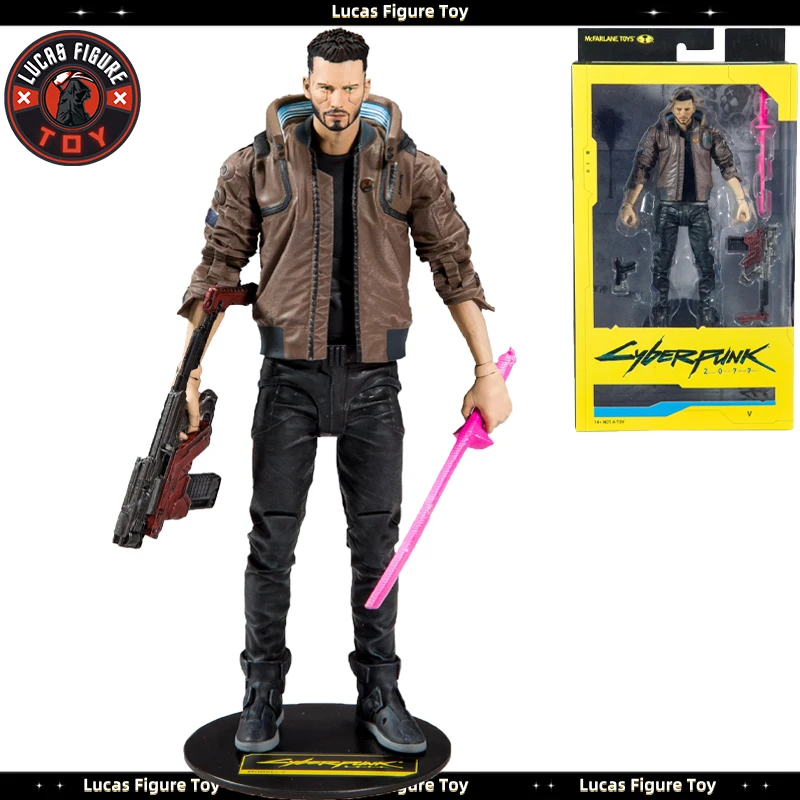 

Original Mcfarlane Toys Cyberpunk 2077 7-Inch-Scale Deluxe Action Figure - Male V New In Stock Unopened