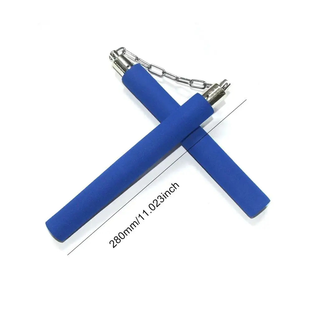 5-1 шт. безопасные пенопластовые резиновые нунчаки для боевых искусств с цепочкой