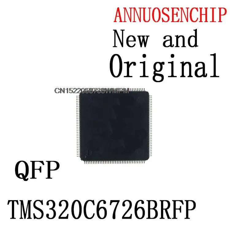 

Free Shipping PCS New and Original TMS320C6726BRFP266 TMS320C6726 QFP IC In stock! TMS320C6726BRFP