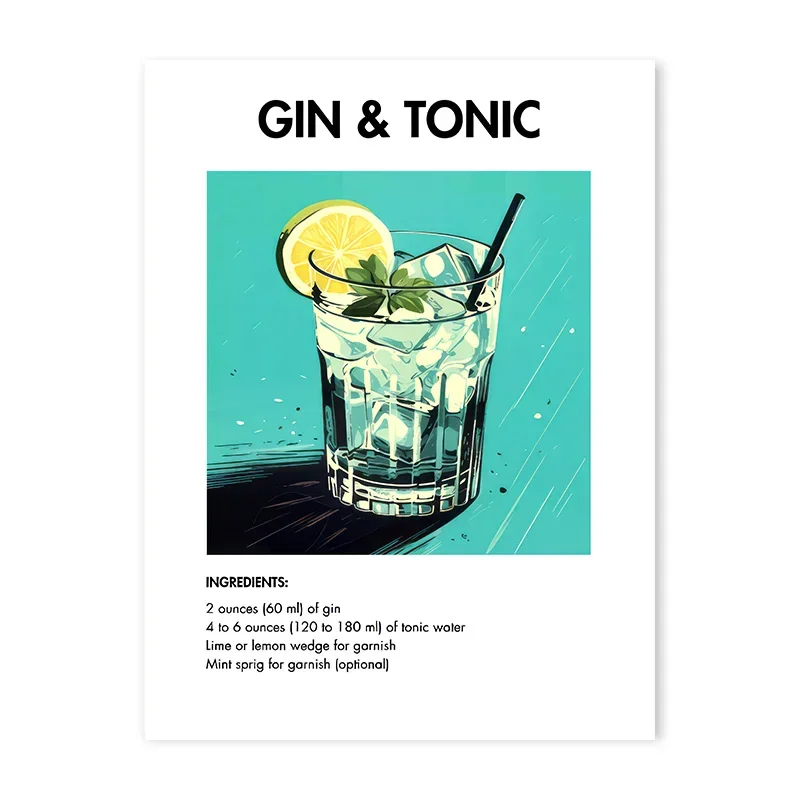 

Художественные постеры Mojito JUBEER