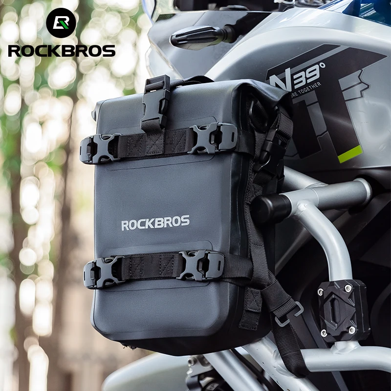 Motorcycle Travel Bag Quick-release Riding Guard Bar Bag Bike Tail Bag