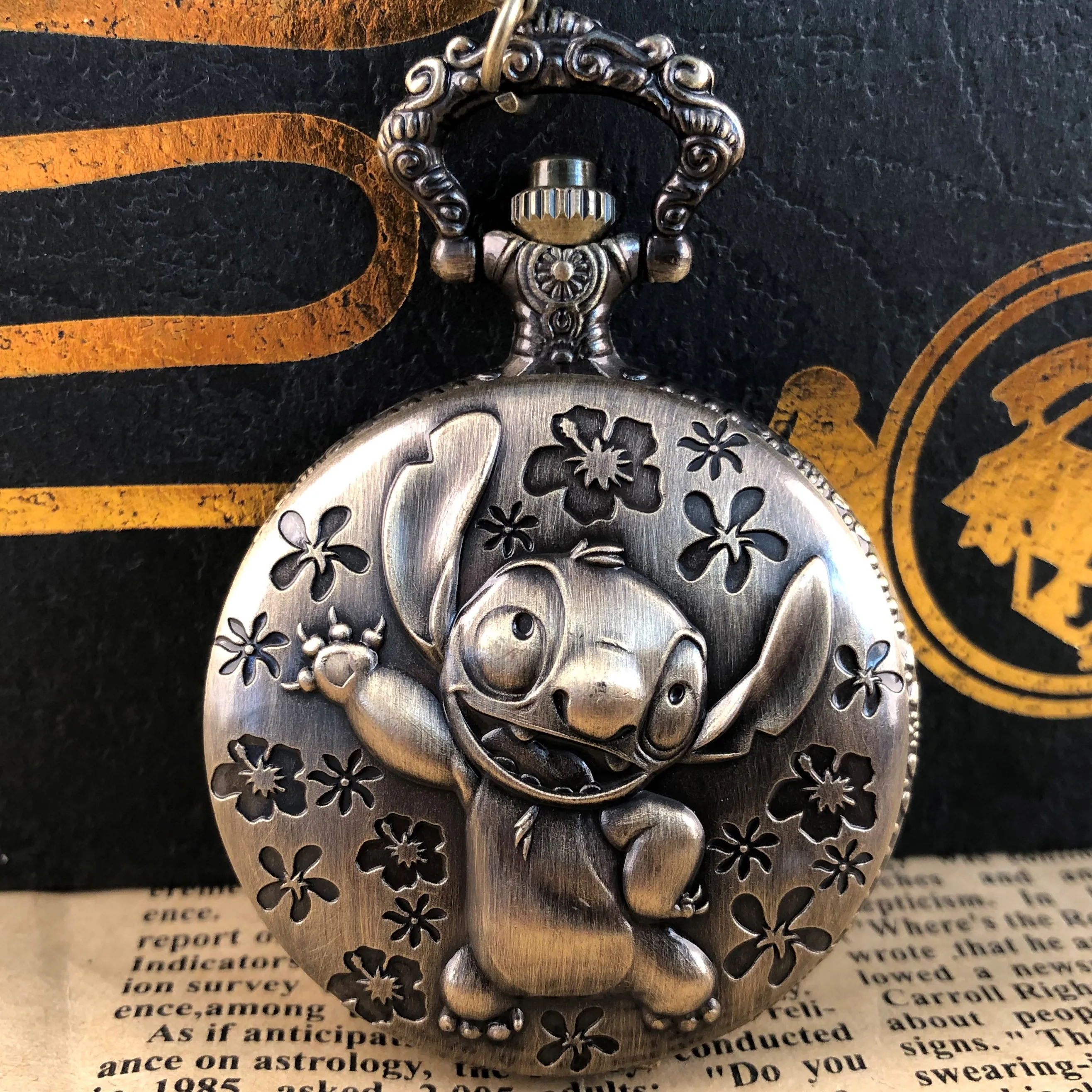 Модные милые кварцевые карманные