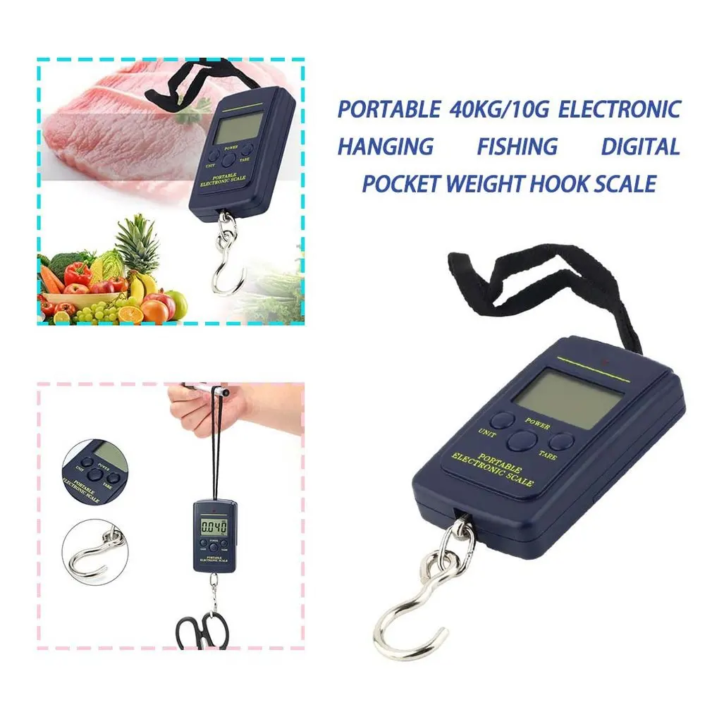 

Электронные подвесные весы с ЖК-дисплеем, 10-50 кг