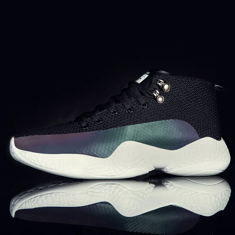 Men Sneakers Outdoor Warm Running Shoes Black White Fur Sport Trainers Winter Athletic Sneakers Men Breathable Walking Footwear