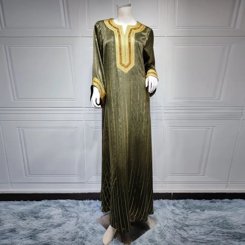 Muslim Kaftan Abaya Dress Kimono Women Dubai Evening Elegant Gowns Robe Arabe Femme Islamic Clothing 2022 Eid Mubarak Ramadan
