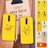 bandai pikachu phone case for redmi 5 6 7 8 9 a 5plus k20 4x s2 go 6 k30 pro