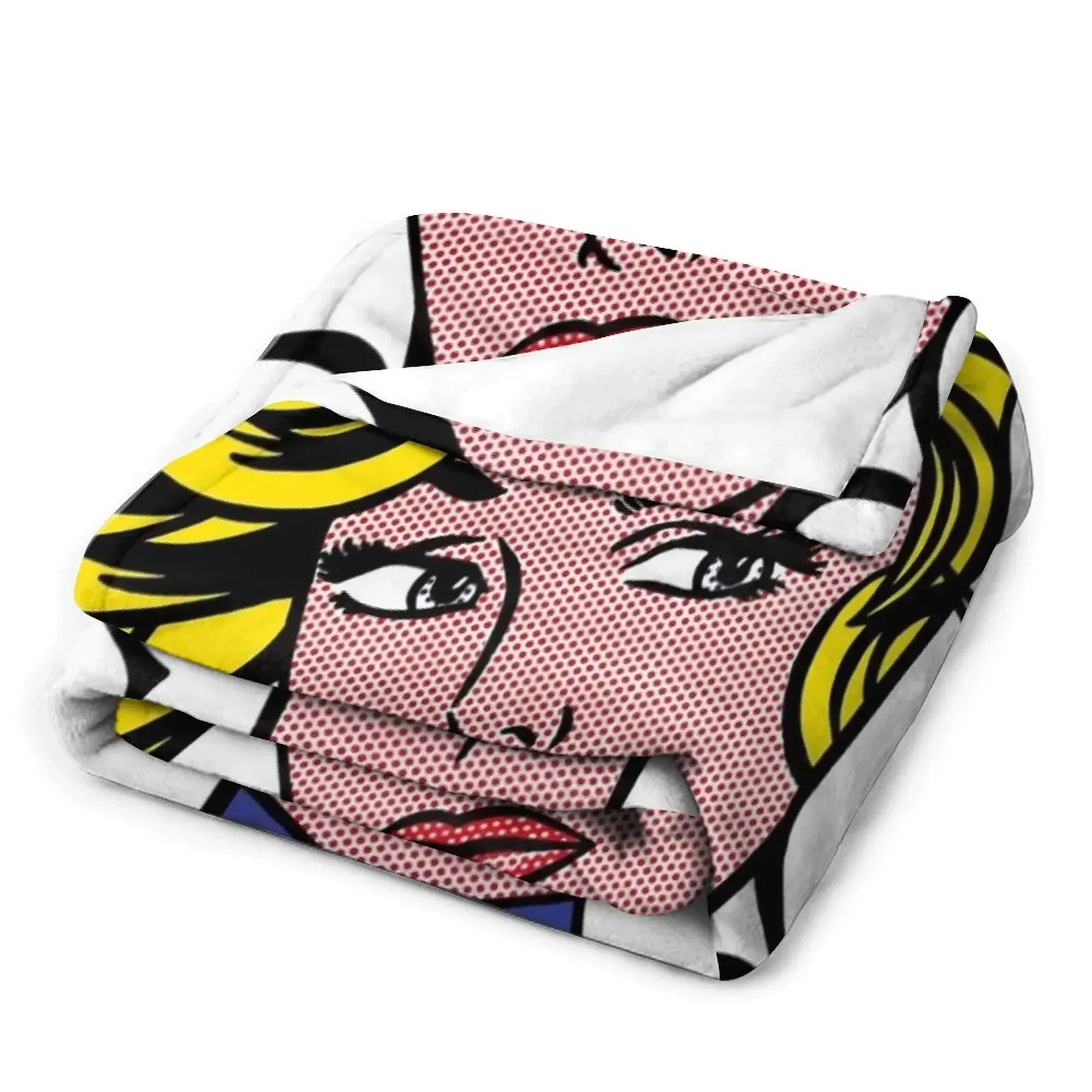 Плед Roy Lichtenstein Поп-арт плюшевый
