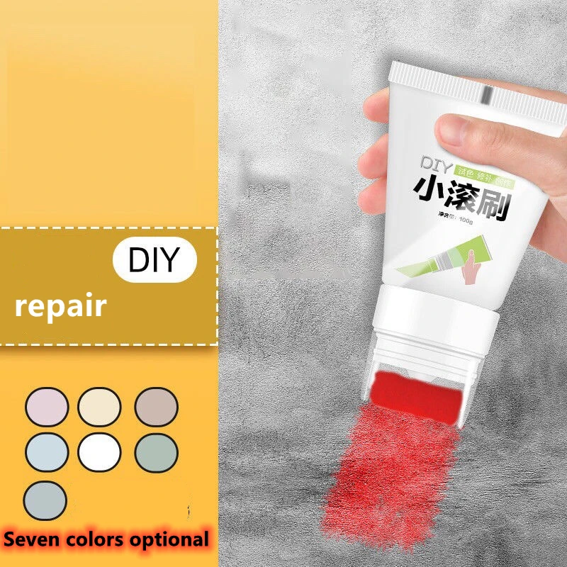 

Small rolling brush latex paint net taste environmental protection graffiti paint dirty cover wall renovation repair wall paint