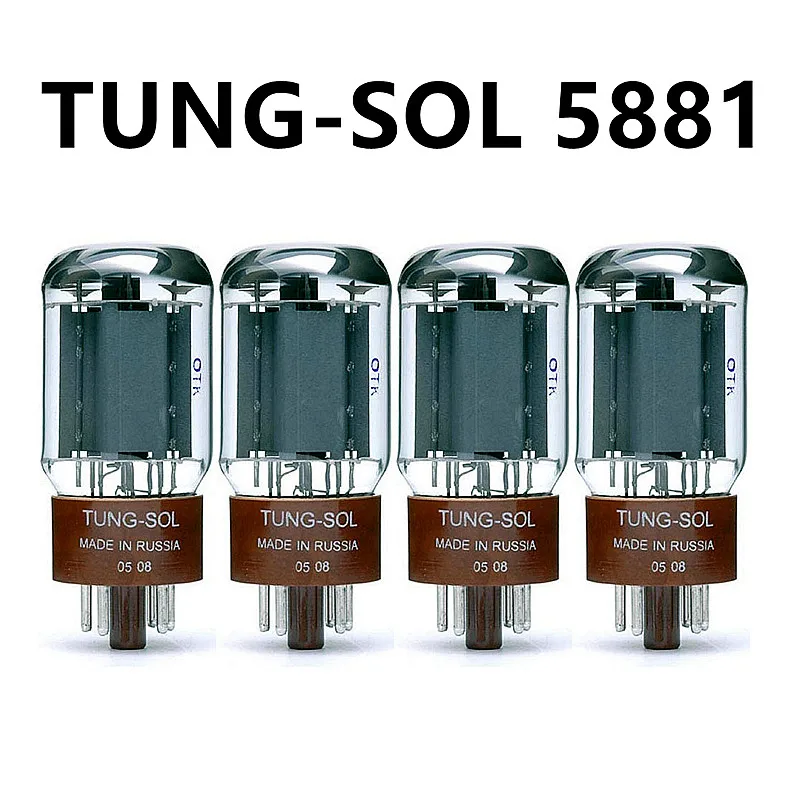 

Вакуумная трубка TUNG-SOL 5881, замена 6L6 6P3P, заводское тестирование и соответствие