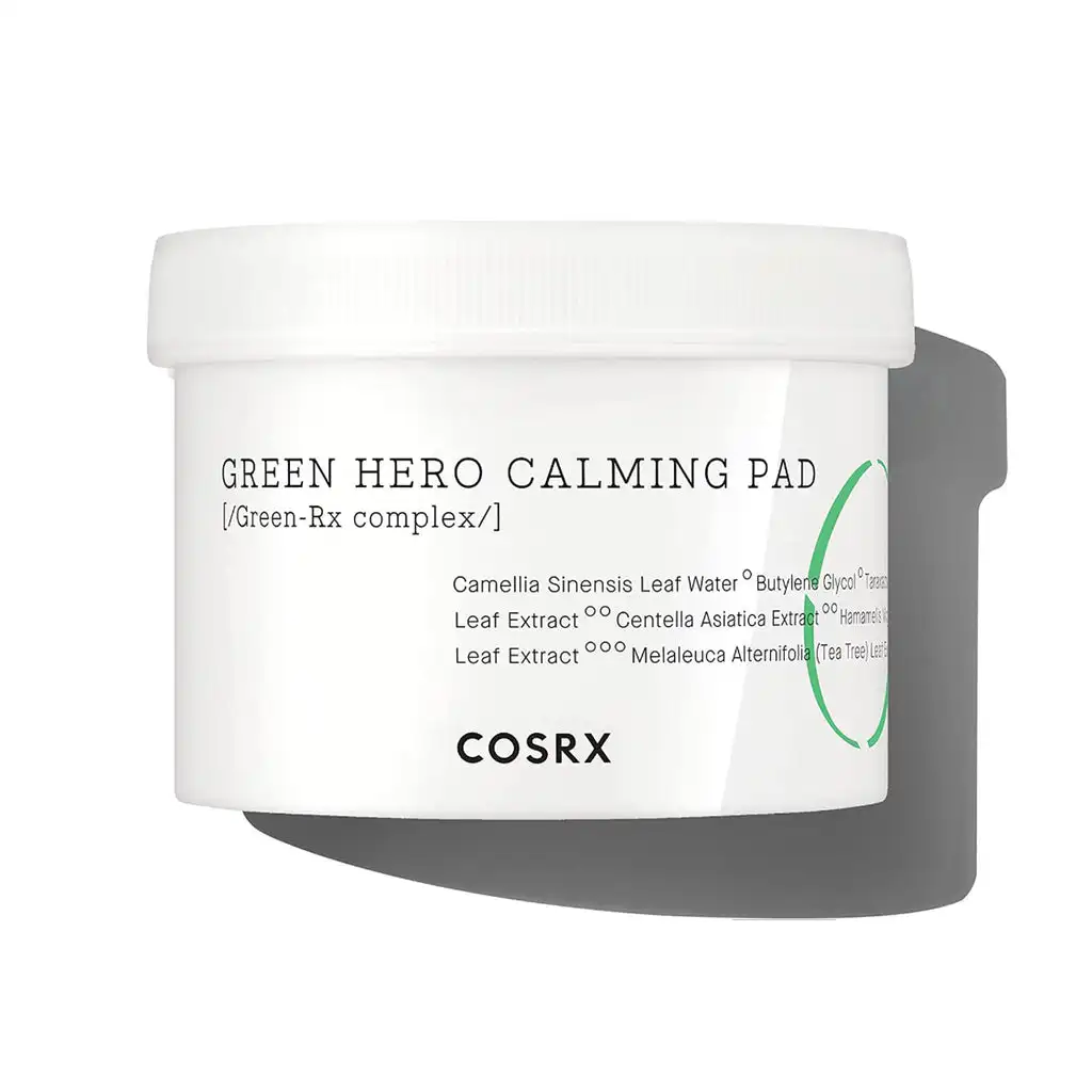 

COSRX One Step Green Hero Calming Pad Facial Cleansing Pads Moisturizing Exfoliating Refreshing Soothing Skin Korean Cosmetics