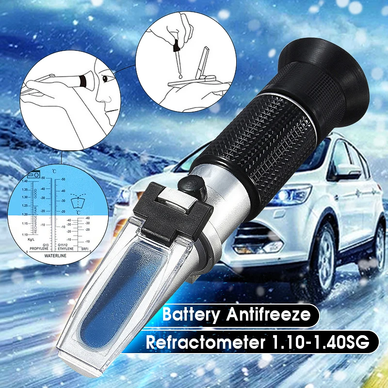 Ручной Фриз автомобиля 1 10-SG антифриз Аккумуляторный кислотный двигатель тестер