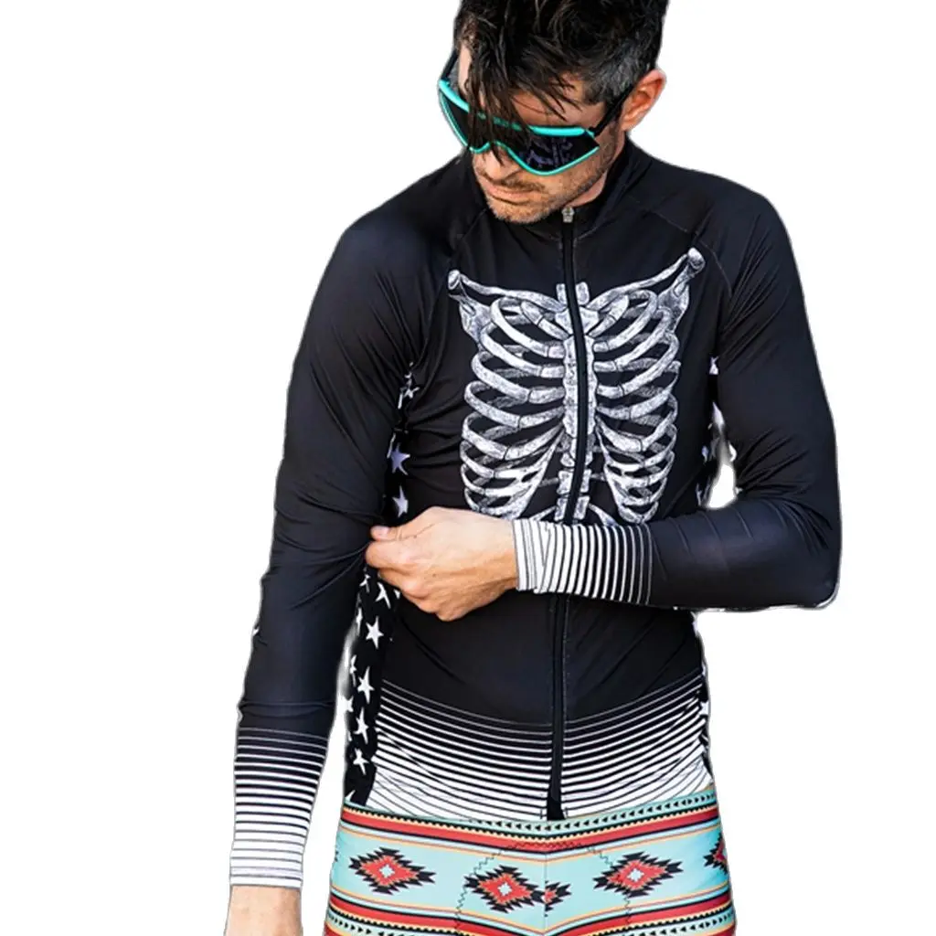 Весенний велосипедный трикотаж с длинными рукавами Love The Pain Aero Race Bike Одежда Pro Bicycle