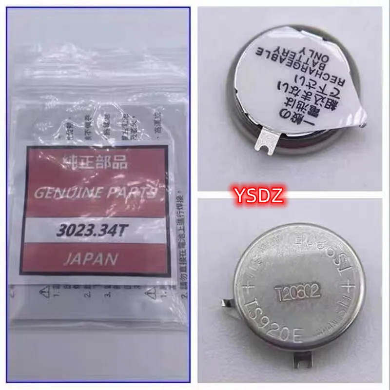 Фото 1 шт./лот 3023 34T TS-920E 3023-34T TS920E 3023.34T TS920 Seiko часы кинетический аккумуляторная батарея конденсатор V172 V173 V174 V175 №1