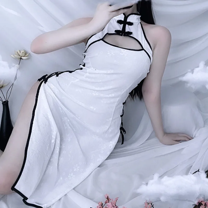 

Удобное Сексуальное Милое привлекательное нижнее белье в японском стиле аниме для женщин в китайском стиле Чонсам костюмы для косплея порн...