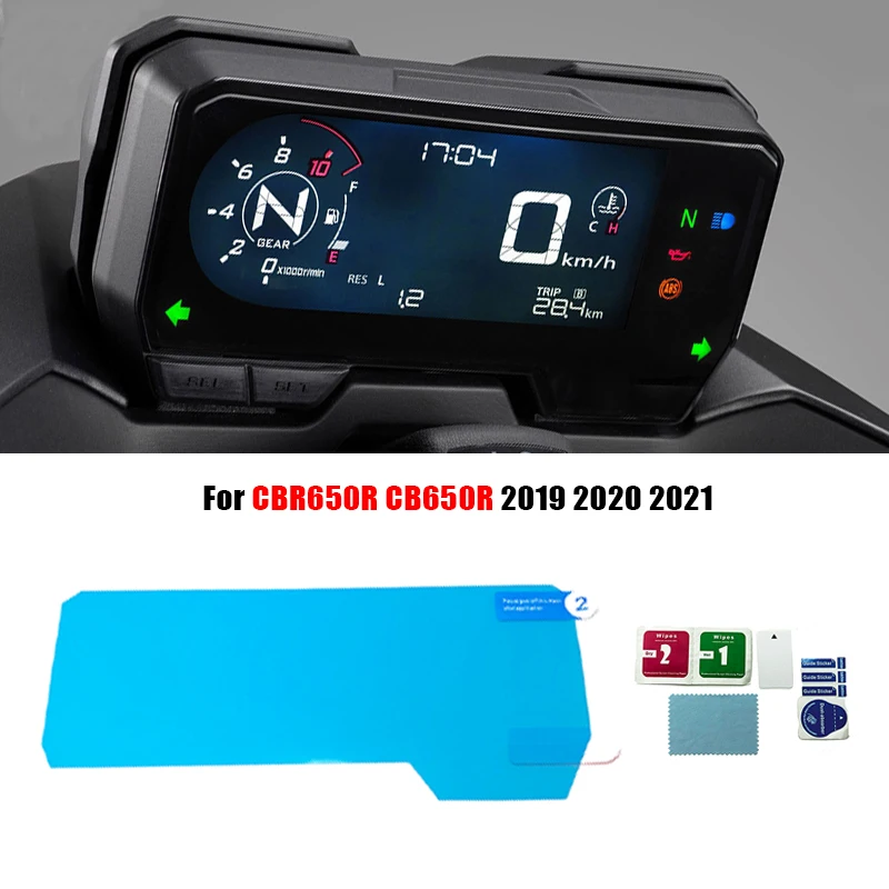 Кластер CBR650R CB650R, защитная пленка от царапин для приборной панели, защитный чехол из ТПУ для HONDA CBR 650R CB650 R 2019 2020 2021