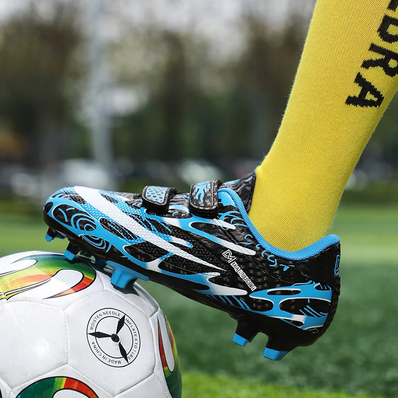 Children Football Shoes Free Shipping New Pattern Anti-skid Professional Athletic Kid Soocer Cleats Kid Training Footwear