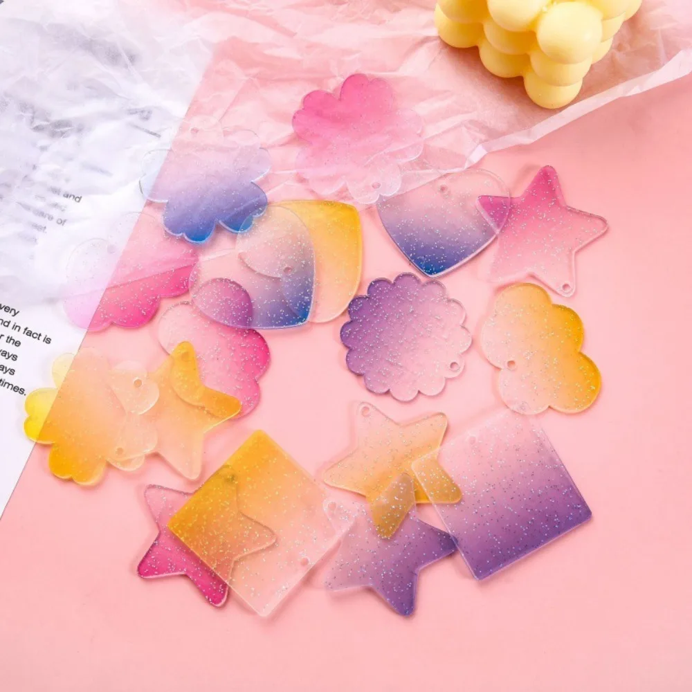 10 шт. Idol прозрачный акриловый студенческий брелок для фотокарточек Guka