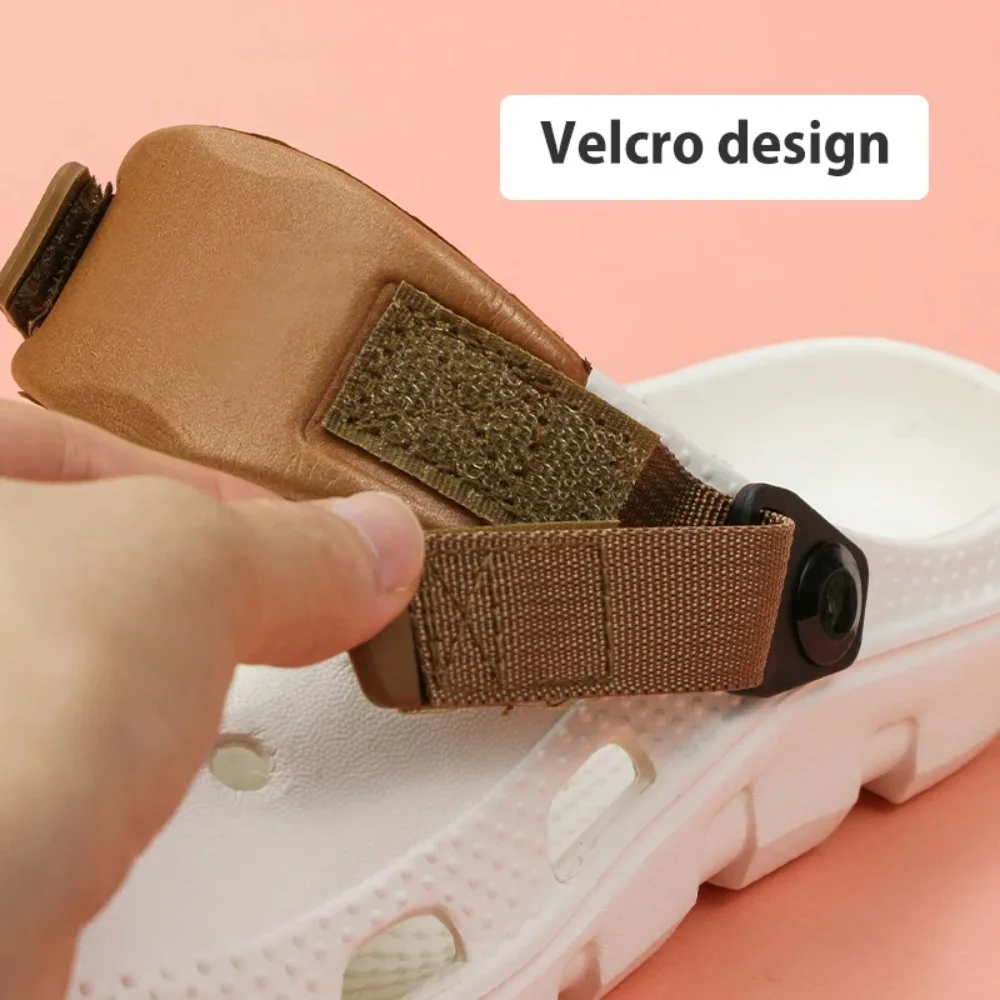 Шнурки для обуви Snapchat Crocket с дырочками взрослых унисекс материал EVA регулируемые