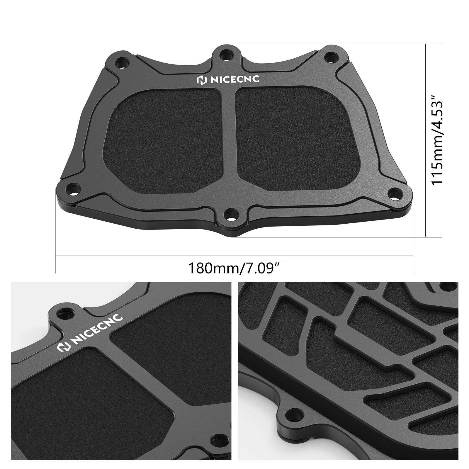 Для KTM Duke 125 200 250 390 2017-2023 крышка коробки воздушного фильтра Adventure 2021-2024 Husqvarna Svartpilen