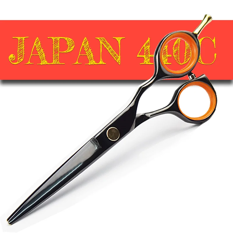 Japan 440c Scissors Hairdresser Barber Shears 5.5 inch 6 inch  Thinning Cutting Scissors Sets Hair Trimmers Professional Barber