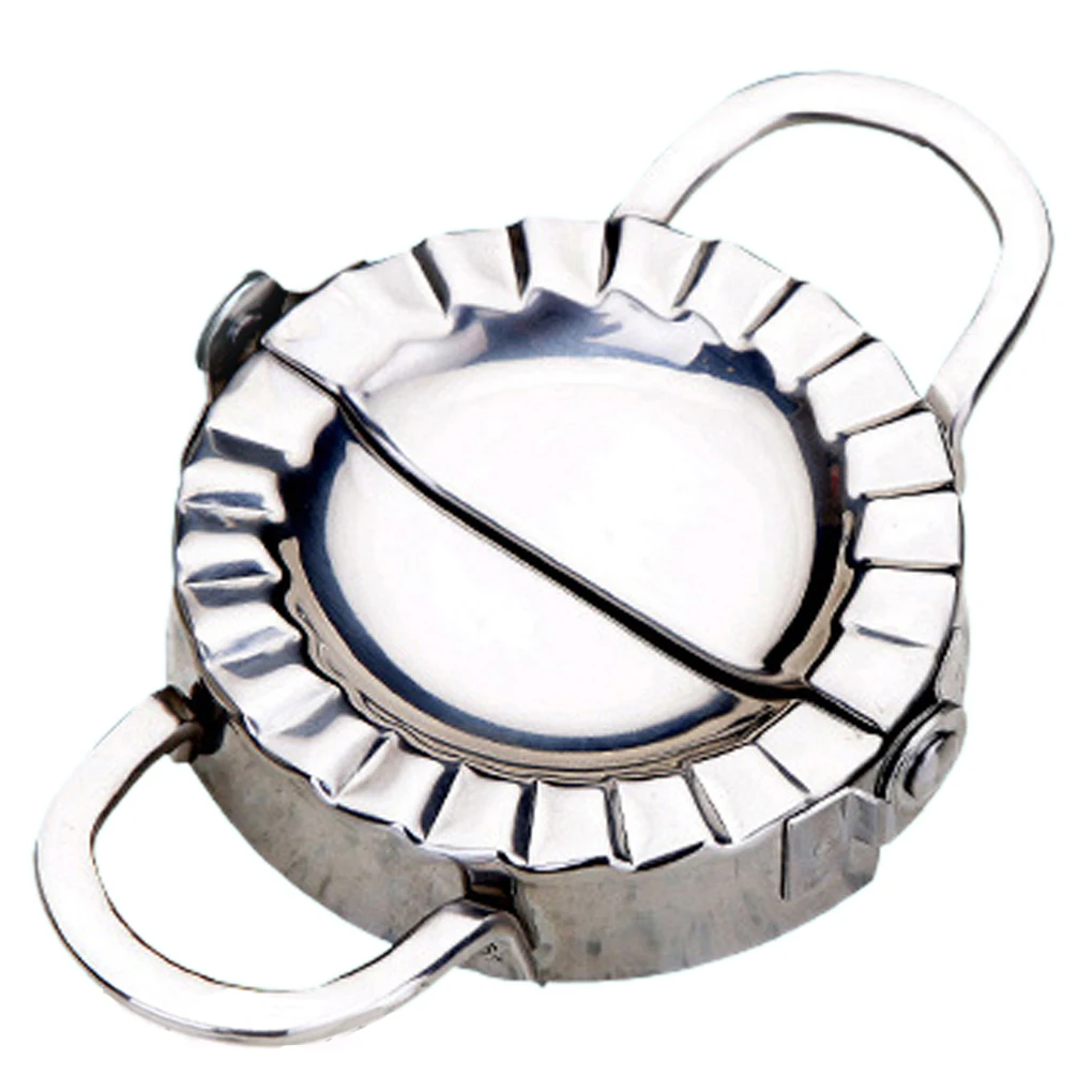 

Delicious dumplings mold stainless steel dumplings mold kitchen utensils easy to produce Chinese delicious snacks