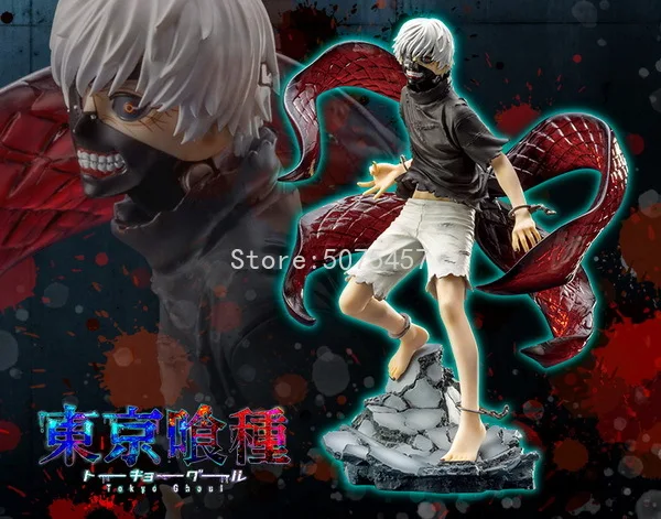 

22 см анимэ Tokyo Ghoul рисунок для косплея канеки кэна, две головы Пробуждение фигурку одежда с надписью «Tokyo Ghoul Touka Kirishima фигурка модели игрушки к...