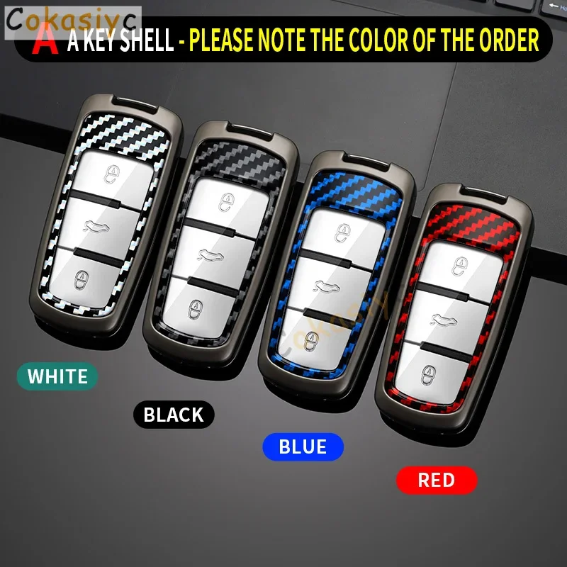 Фото Для Volkswagen VW CC Passat B6 B7 B7L 3C Maogotan R36 B5 брелок для ключей, аксессуары из сплава, чехол для дистанционного ключа автомобиля, защитная сумка №1