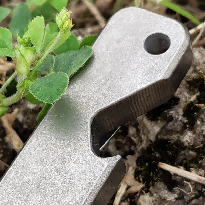 Титановая отвертка Crowbar Pry Bar брелок Подвески EDC Многофункциональный инструмент |
