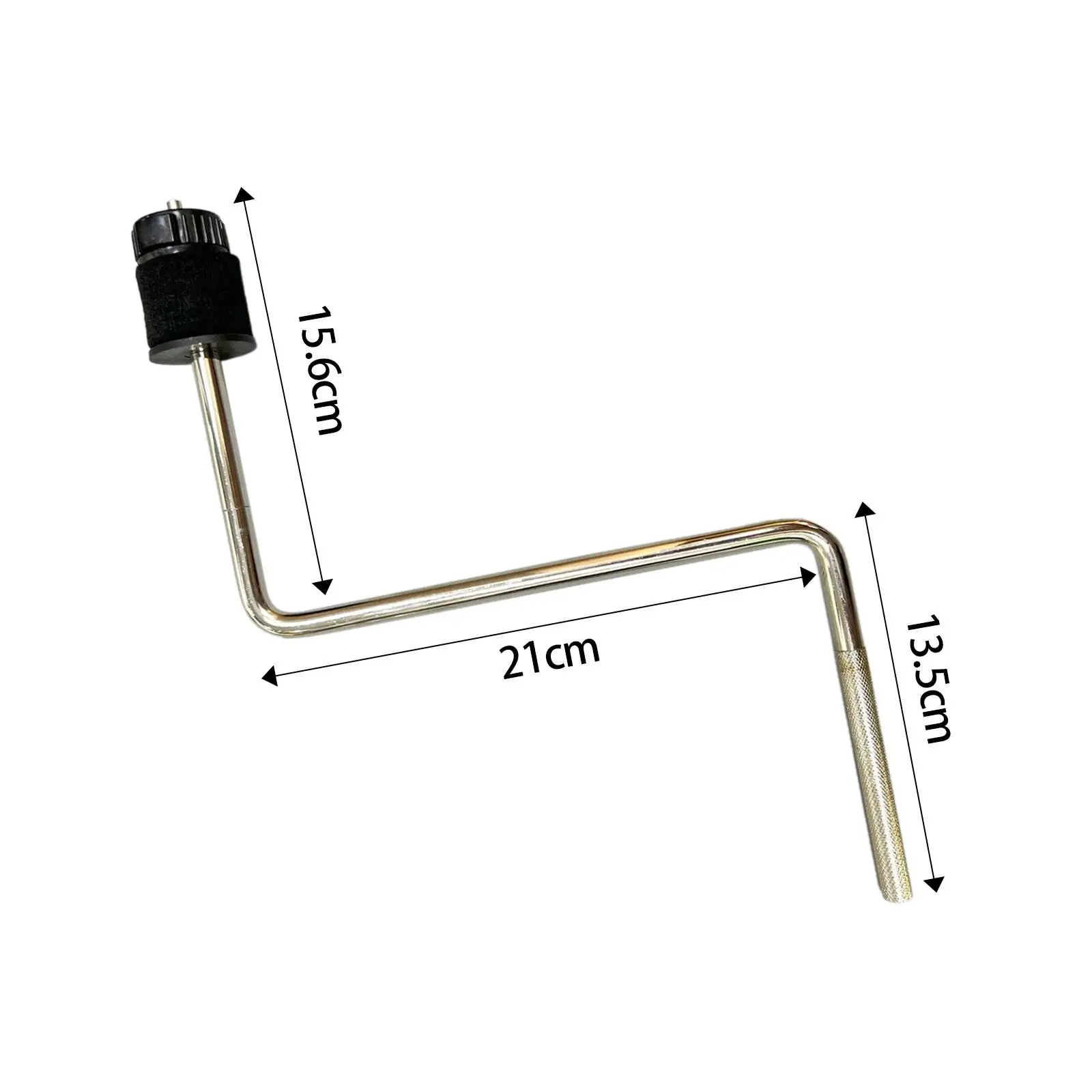 

Holder Heavy Duty Extension Arm Attachment Metal Drum Rod Cymbal Arm for Drum Set Parts Percussion Assembly Parts Drum Rack