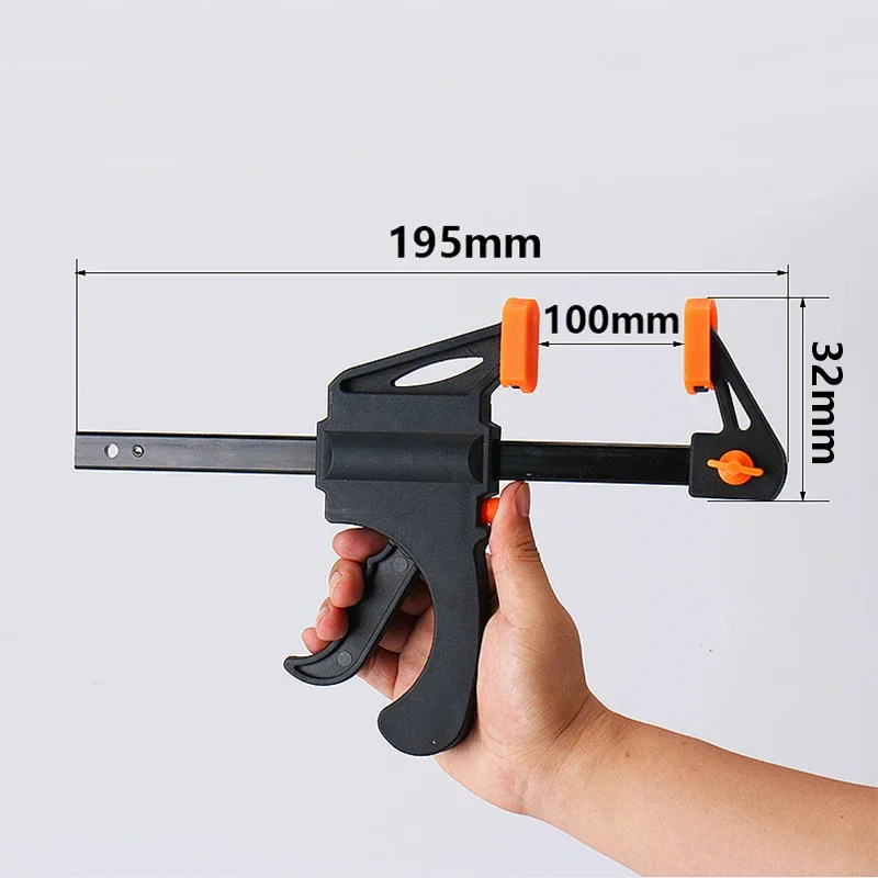 1 шт. деревообрабатывающий рабочий стержень мини-F зажим жесткий с быстрым