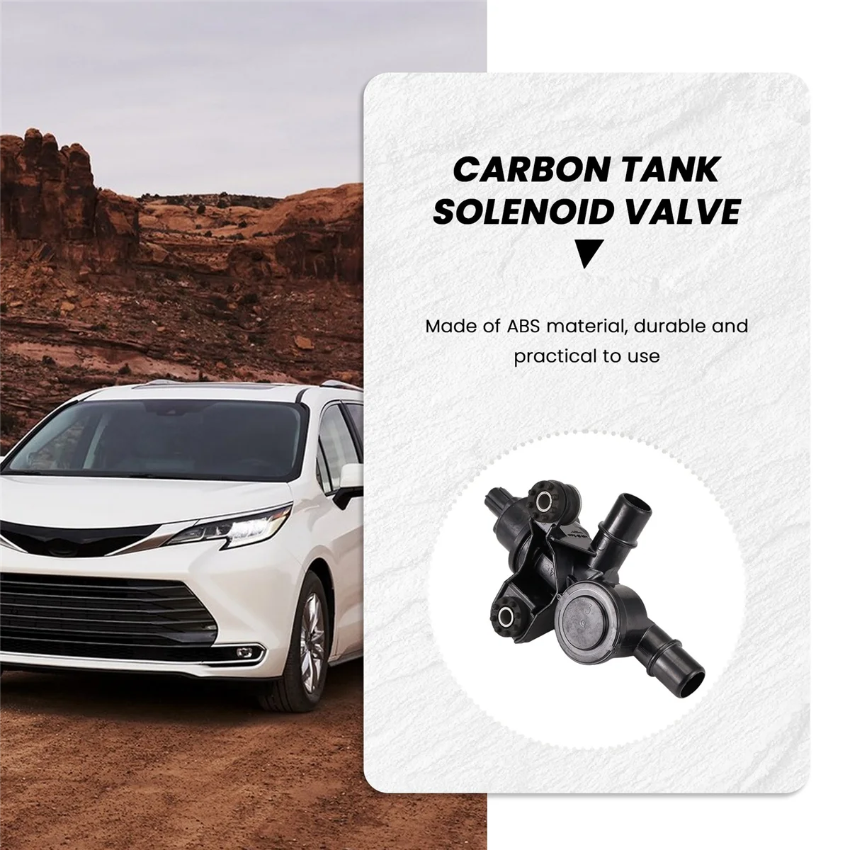 Подходит для Toyota Lexus Sienna автомобильный карбоновый бак Соленоидный клапан 90910-15085
