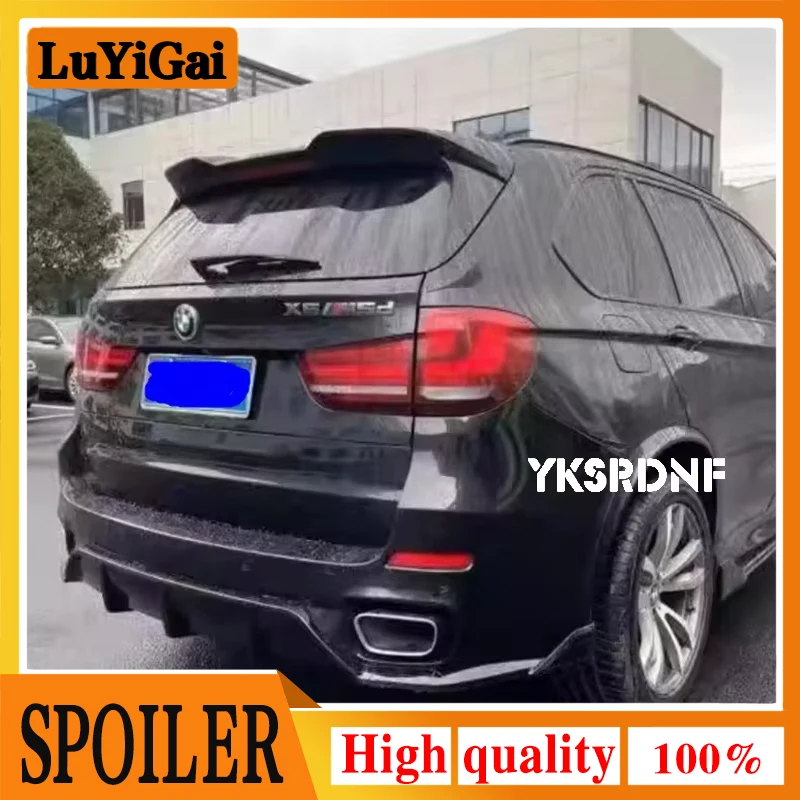 

Для BMW X5 F15 новый ABS глянцевый черный/углеродное волокно задний спойлер багажника верхнее крыло 2014 2015 2016 2017 2018