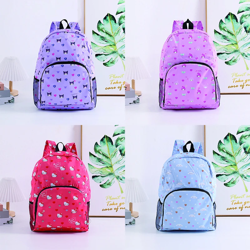 

Sanrio Backpack Kuromi Schoolbag Mymelody Travel Bag Cinnamorol Messenger Bag Hello Kitty Storage Bag Festival Birthday Gift
