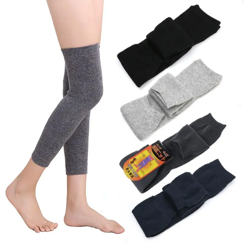 

2022 New Male Female Winter Thick Knit Extra Long Thigh High Leg Warmers Great Performance