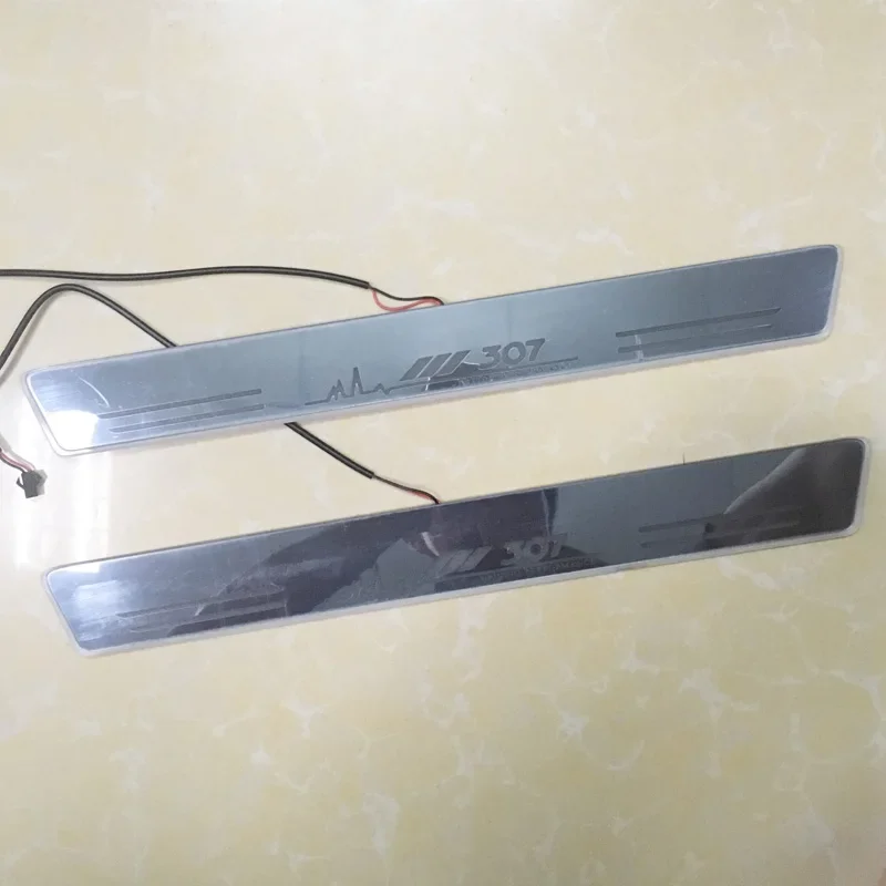 Добро пожаловать педальные фонари для Peugeot 307 2004-2011 2012 2013 лампы на пороги