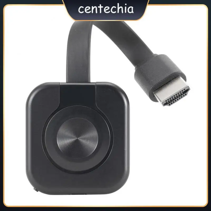 

Wireless Tv Stick Plug And Play Universal Media Streamer Adapter Support Hdtv 1080p HDMI-compatible Tv Dongle Audio Cable