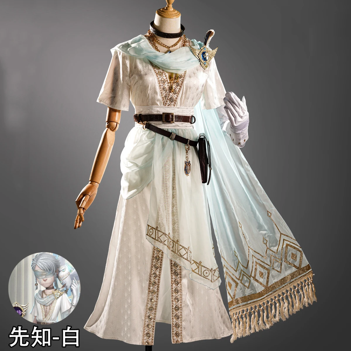 

Костюм для косплея COS-KiKi с персонажем аниме V Eli Clark на 4-ю годовщину