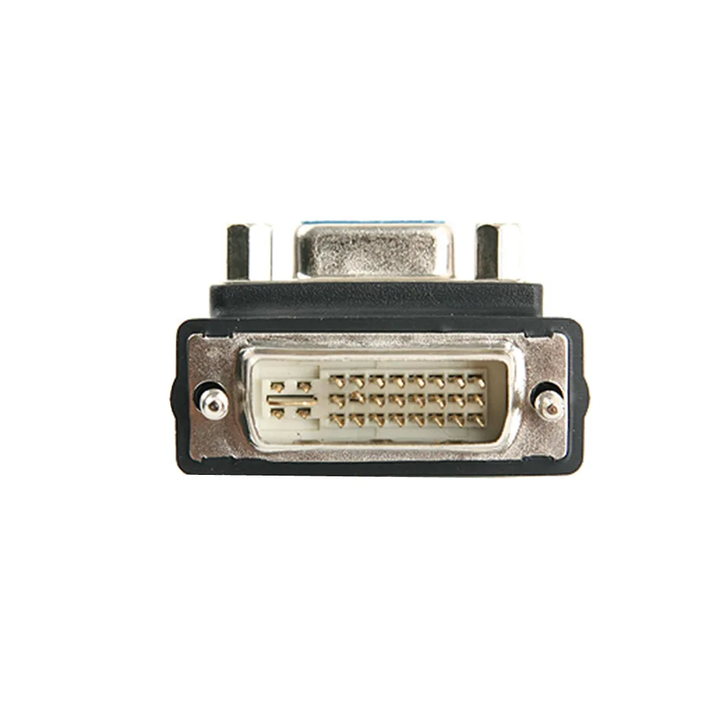 DVI-I 24 + 5-контактный адаптер видеоконвертера DVI-VGA папа-мама для ПК ноутбука