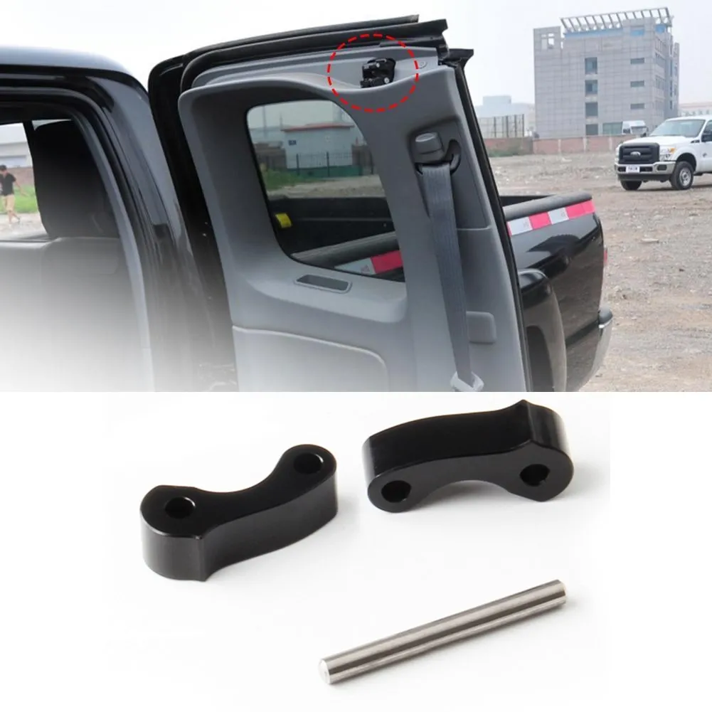 Новые черные 2 шт. петли для оконной защелки Toyota 95-04 Tacoma 00-06 Tundra Xtracab алюминиевая