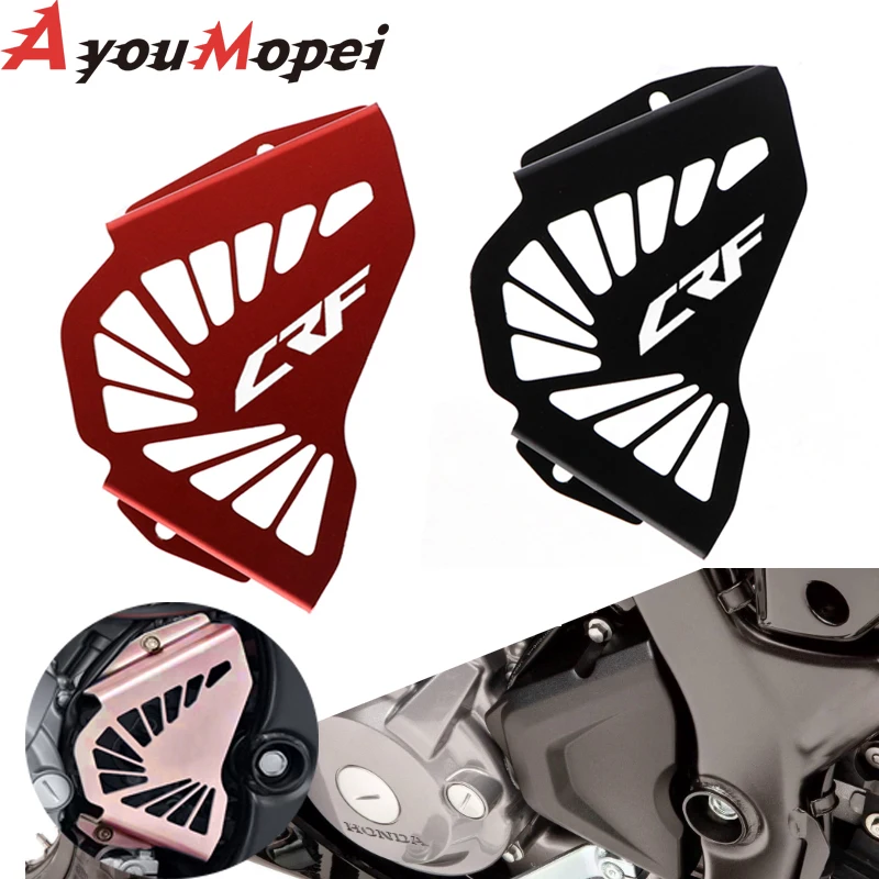 

For Honda CRF300L CRF 300L Rally 300L 2019 2020 2021 2022 Motorcycle Accessories Front Sprocket Cover Guard Case Chain Protector