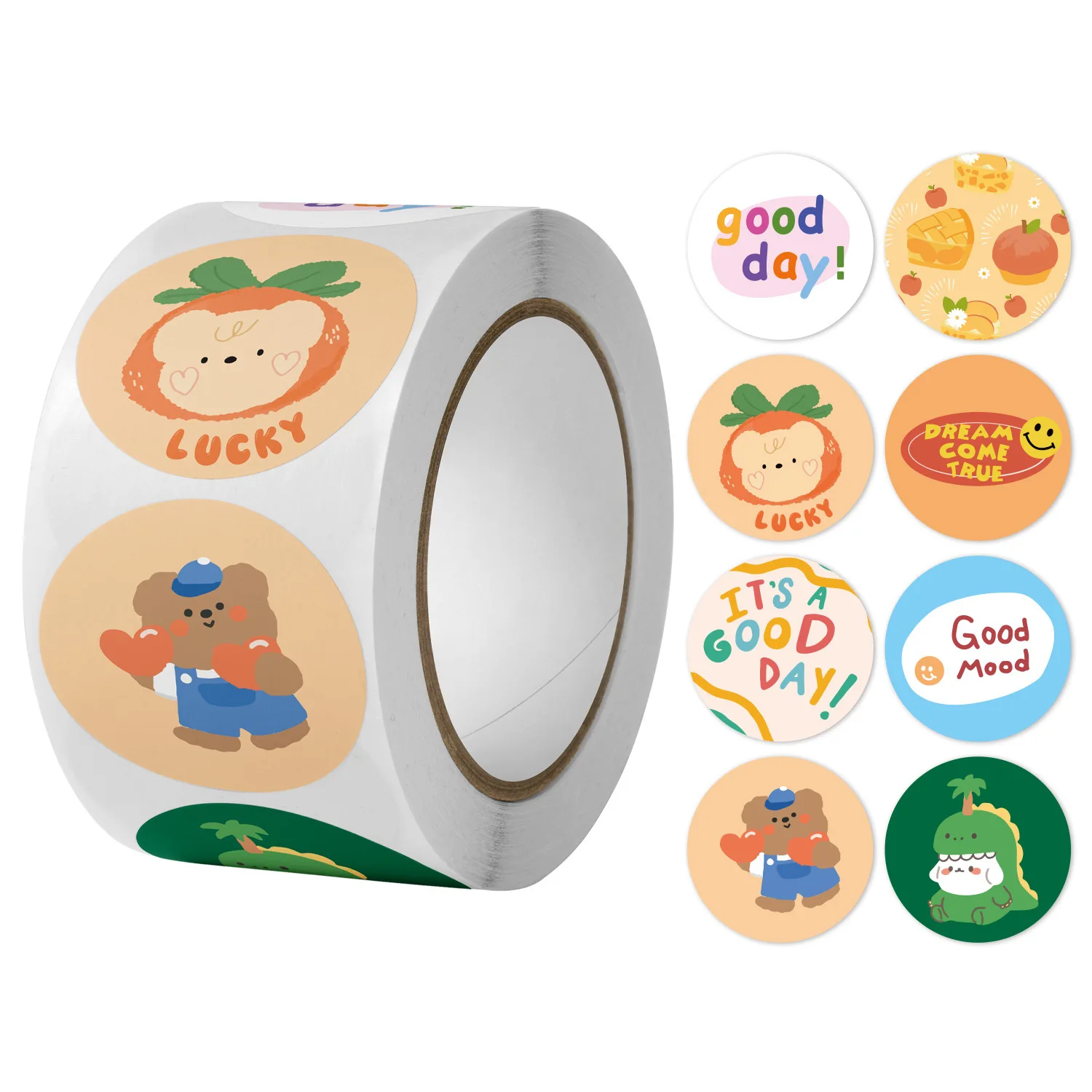 

500pcs New Cute Rabbit Reward Stickers for Kids Cartoon Teacher Encouragement Motivational Sticker for School Student Classroom