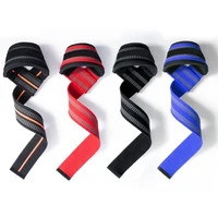 adjustable fitness strap silicone non slip fitness dumbbell training cotton weightlifting strap wrist support band support